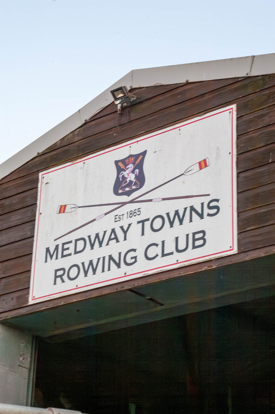 MTRC flag flying at the boathouse
